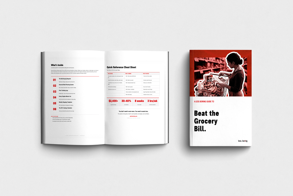 Beat The Grocery Bill Guide